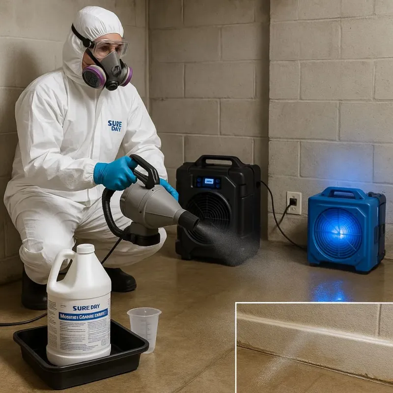Sanitization and Odor Removal process in Lansdale, PA