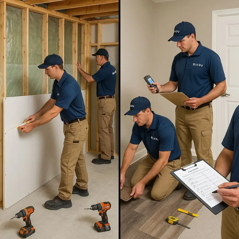 Repairs and Reconstruction process in Lansdale, PA