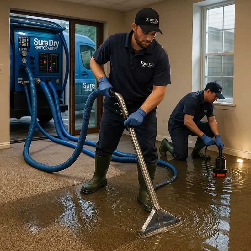 Water Extraction and Removal process in Lansdale, PA